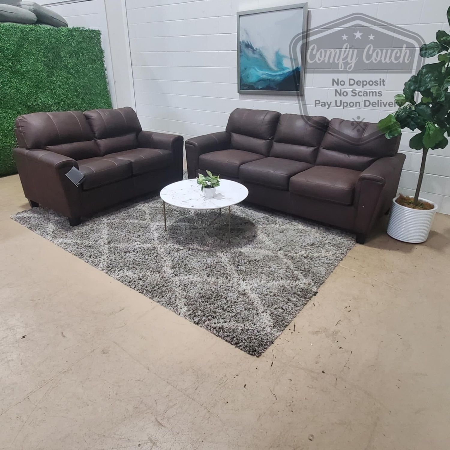🛋️ Brand New Sofa & Loveseat Set(Delivery Available!! )