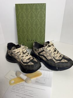 Gucci Rhyton-style / chunky low-top sneaker Size11