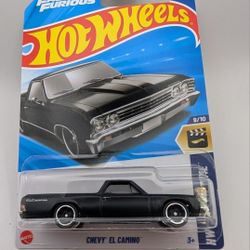FAST AND FURIOUS EL CAMINO HOT WHEELS 