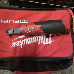 Milwaukee M12 FUEL 12-Volt Cordless High Speed 3/8 in. Ratchet (Tool-Only)