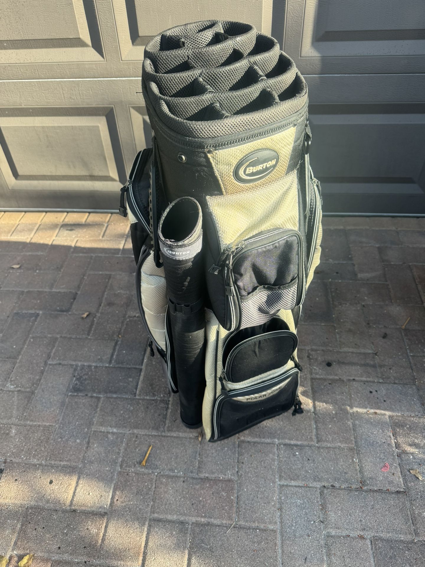 Burton golf cart bag 14 way With cooler pocket