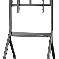 Portable Stand for 75-85 Inch Smart Board Heavy Duty Mobile TV Stand Adjustable Rolling Cart