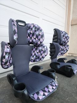 Evenflo GoTime Sport Booster Car Seat & Chicco GoFit Backless Booster Car  Seat (Sold As A Set) for Sale in Fontana, CA - OfferUp
