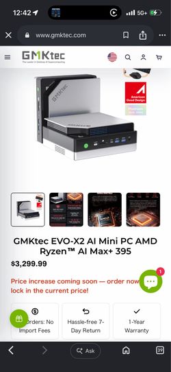 GMKtec AI Mini PC Evo-X2