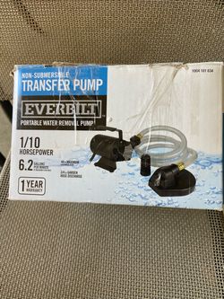 Everbilt Non-Submersible Transfer Pump 1/10 HP