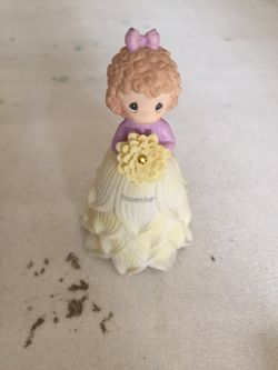 Precious Moments Figurine November bell