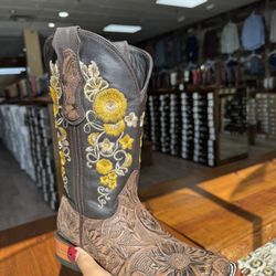 cince yellow sunflower boot 