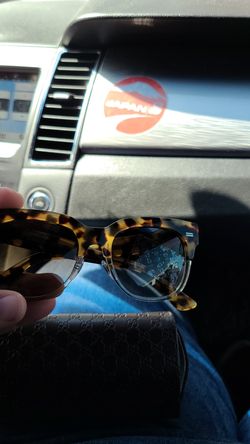 Gucci havana glasses spotted