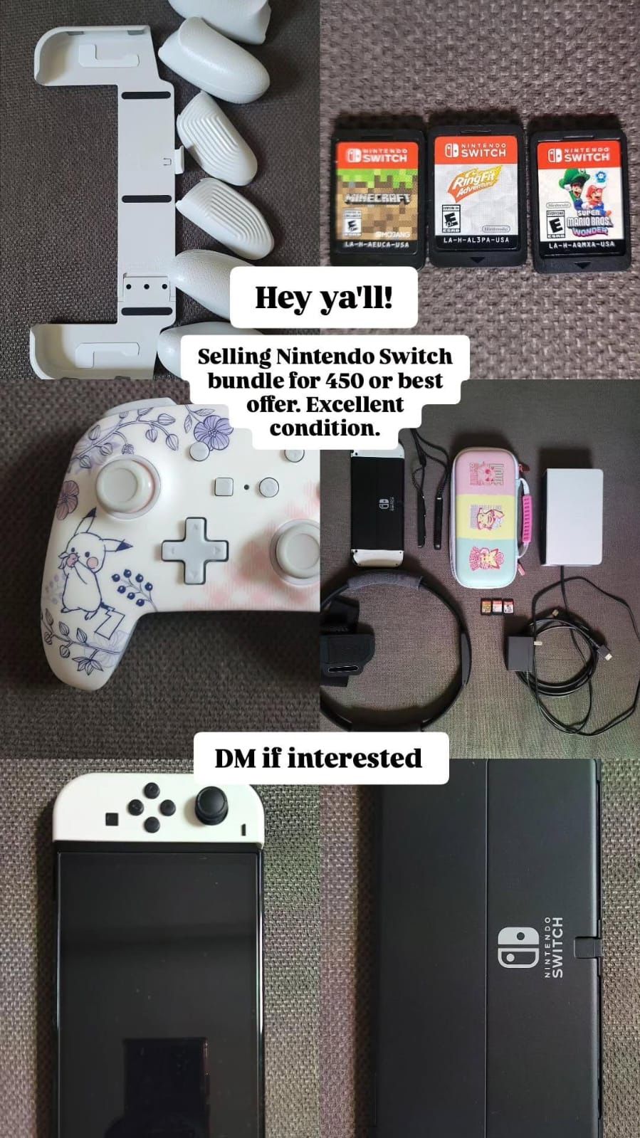 Nintendo Switch OLED Bundle