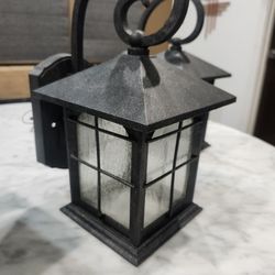 3 Outdoor Sconces -$60 For 3 (Originally $75 Each)