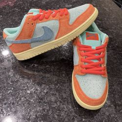 Nike Dunk Low Pro SB 'Orange Emerald Rise' 8 