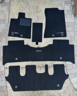 Qx80 Infiniti 25-27 complete floor mats