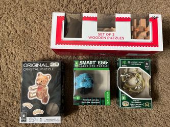 Puzzles / Wooden Puzzles / 3D Puzzle / Metal Puzzle / Egg Puzzle
