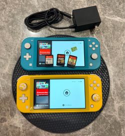 2x Nintendo switch lite bundle