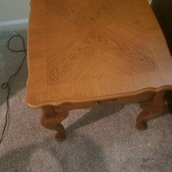 Coffee Table And Two End Tables 