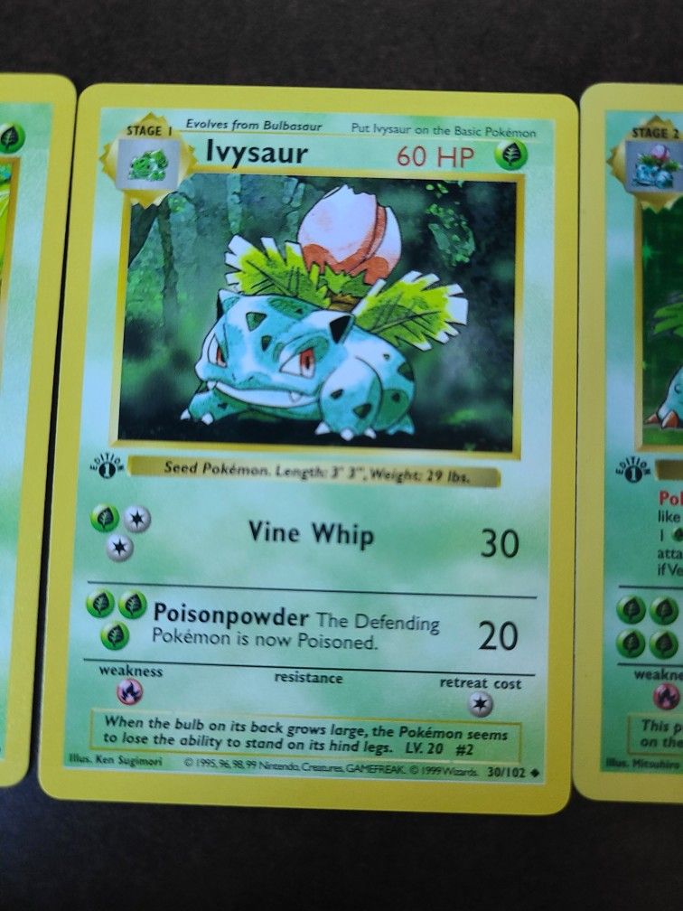 Ivysaur #30 (Shadowless 1st Edition)