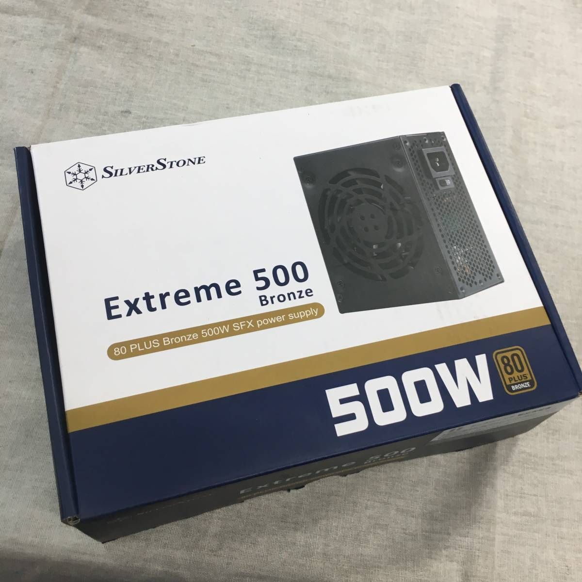 Silverstone Extreme 500 Bronze 80 Plus Bronze 500W SFX Power Supply, SST-EX500-B