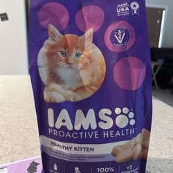 Iams Proactive Health Kitten food 3.5lb Bag