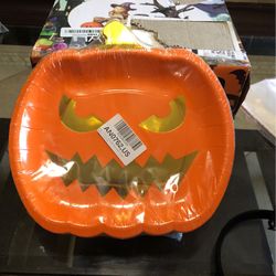 Halloween Paper Plate 50 Pieces