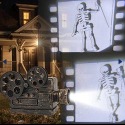 Yinfidee Vintage Window Projector Lighter Movie Camera Prop Decoration