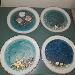 Beach Decor Plates