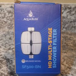 AquaBliss shower filter - BRAND NEW
