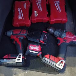 hammer drill fuel brushless/impact driver/ 3-M18 cpu3.0 batteries