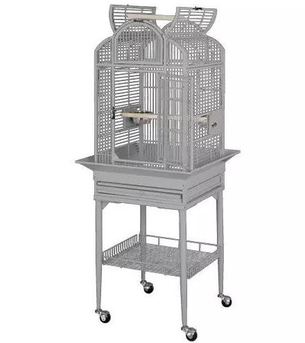 *OPEN BOX* Kings Cage SLTS 1818 Small Triple Top Cage 18X18X55 ON SALE GRAY/SILVER