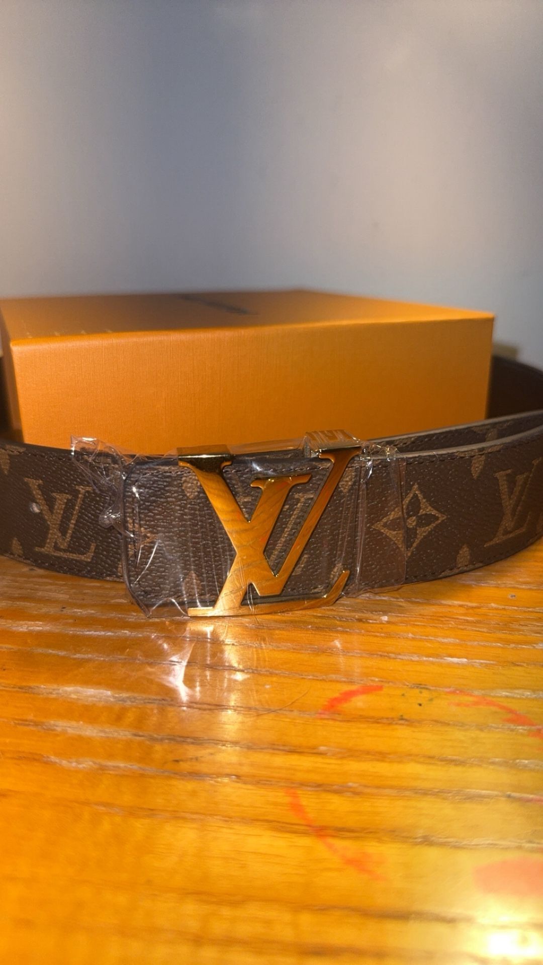 Louis Vuitton Monogram Belt Size 34