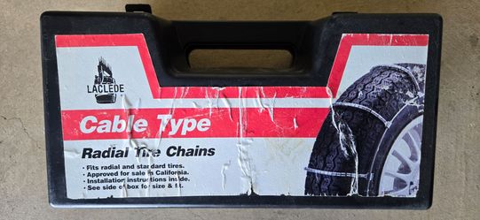 Snow tire cables
