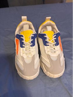 Chunky Platform Sneakers - Beige/Yellow/Blue/Orange - Women’s Siz
