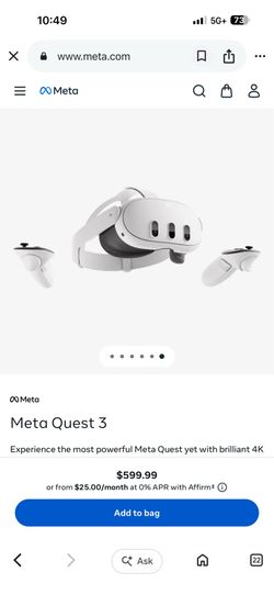 Meta Quest 3 512GB VR Headset – Like New w/ Premium Upgrades