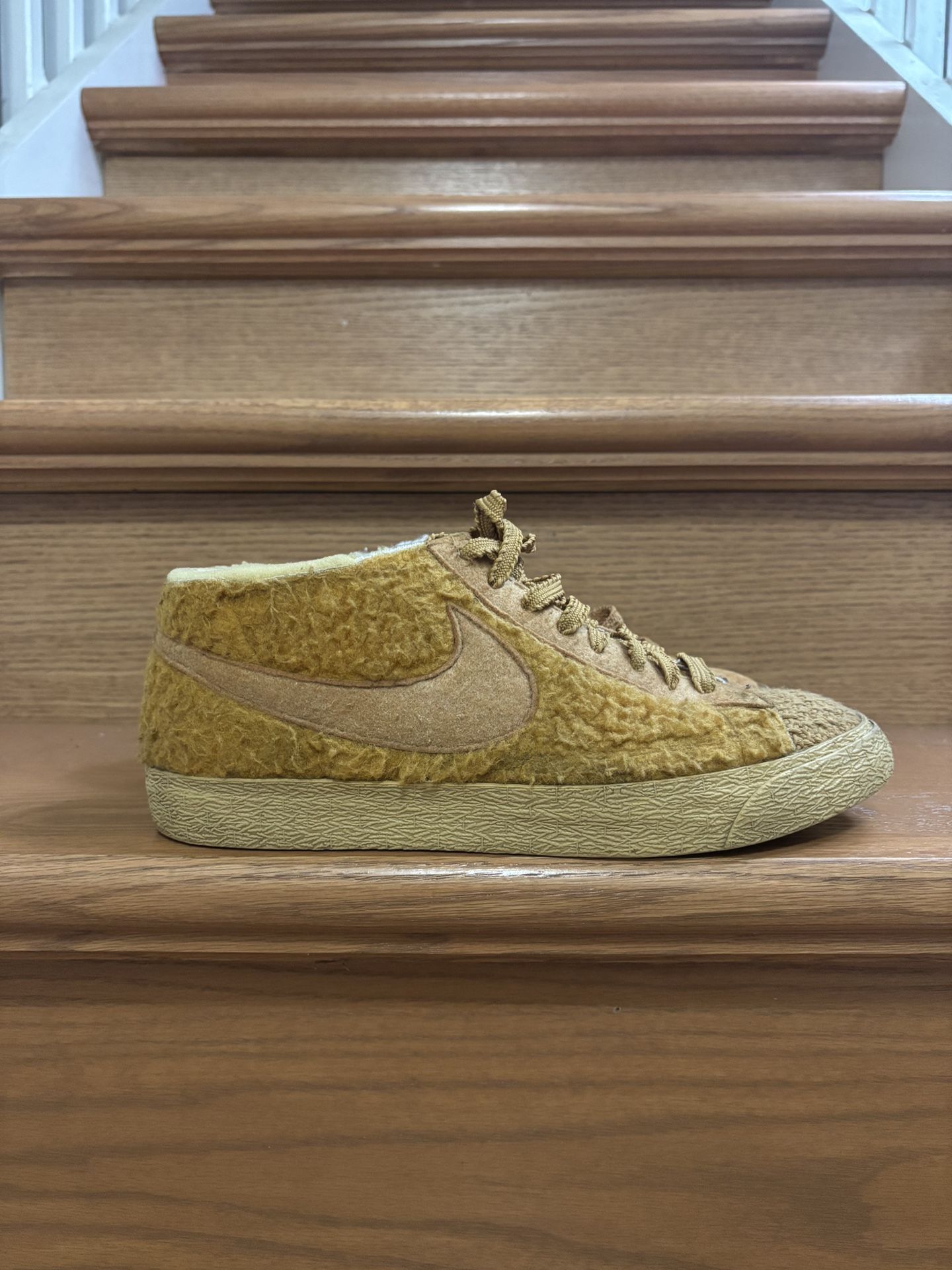 Nike Blazer Mid Cactus Plant Flea Market Sponge Shoes Tan Fashion Sneakers