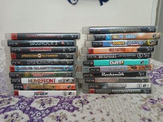 Lot of 21 PS3 Video Games