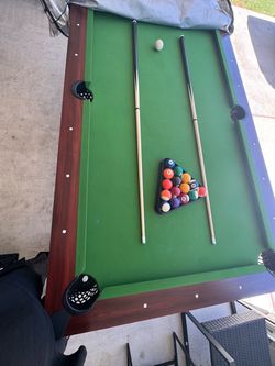 7’ Pool Table & Darts
