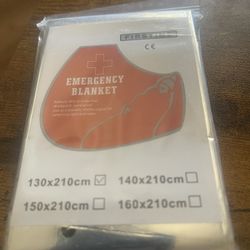 First Aid Emergency Blanket 