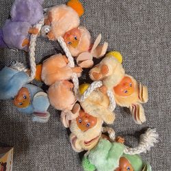 Vintage monchichi KO bunny hugger