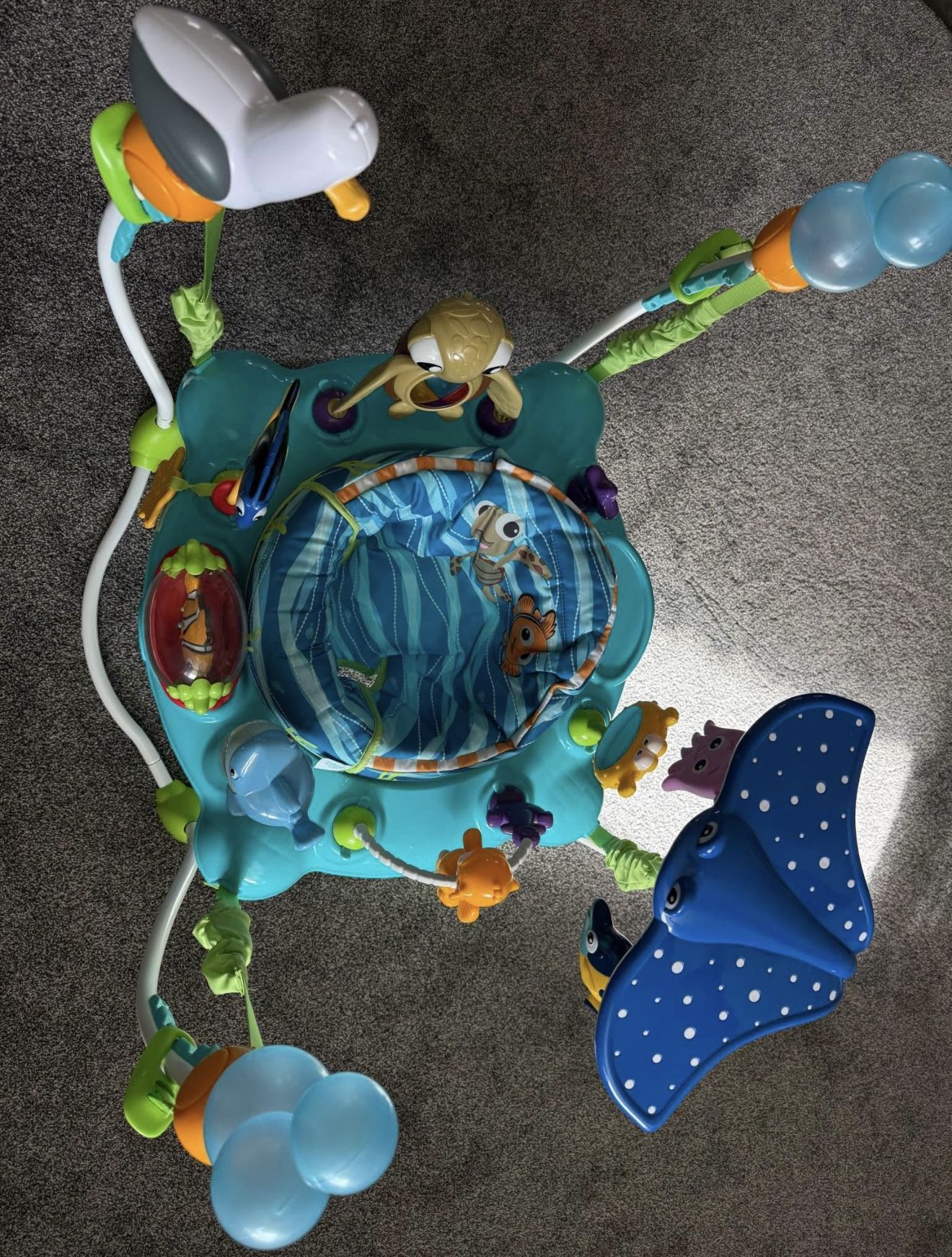 Baby Finding Nemo Sea of Activities Baby Activity Center Jumper