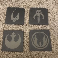 Star Wars Custom Slate Coasters 