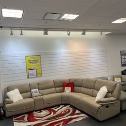 BEAUTIFUL BROWN MOCHA ALEJANDRA SECTIONAL SOFA!$1399!*SAME DAY DELIVERY*NO CREDIT NEEDED*EASY FINANCING*LIMITED TIME*HUGE SALE*