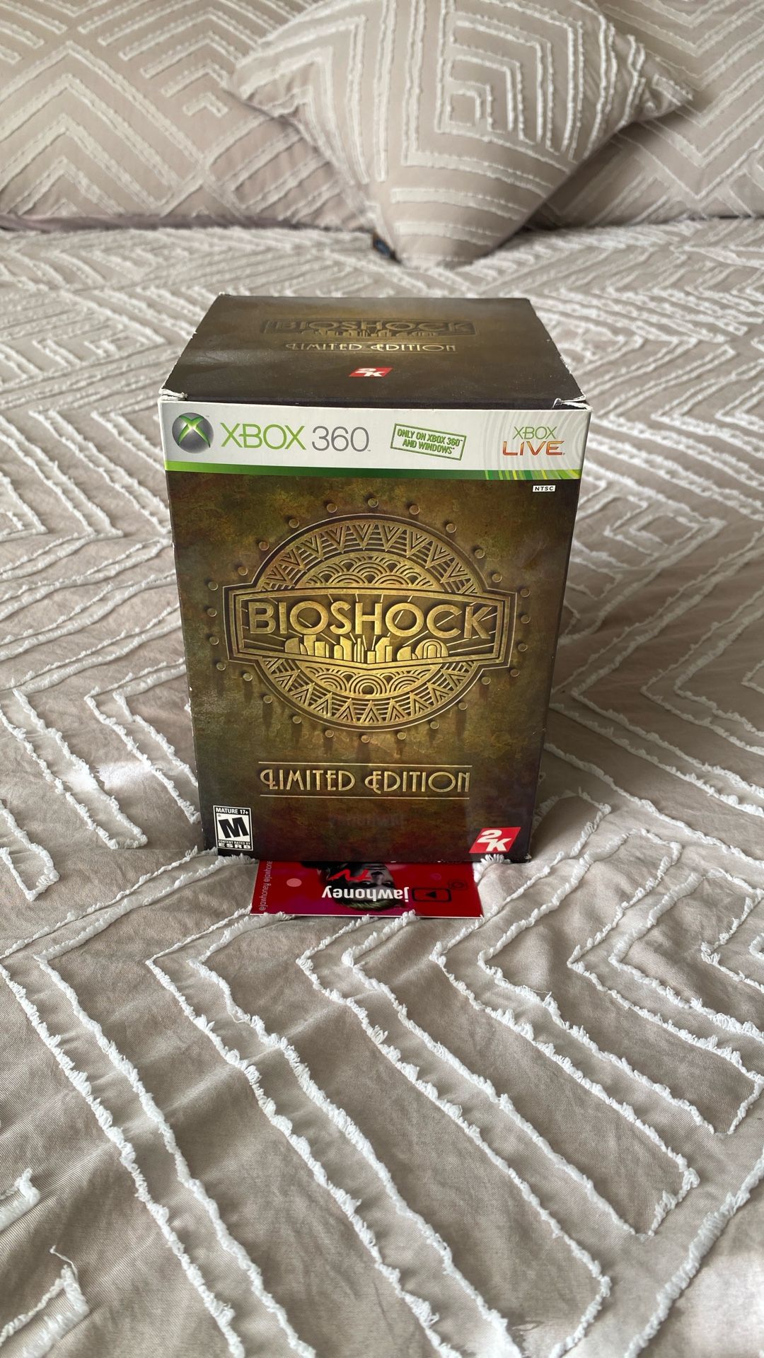 Bioshock LIMITED EDITION Xbox 360 COMPLETE CIB w Game And Figure