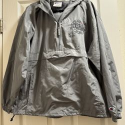 Champion Gray Pullover Jacket