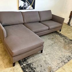 Gray 3-Seater Sectional Sofa
