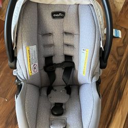 Evenflo Car seat And Base. 