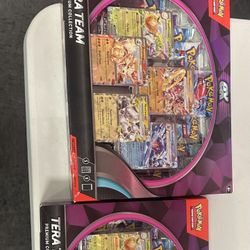 Pokemon Tera Team Premium Collection Brand New  Pokemon 