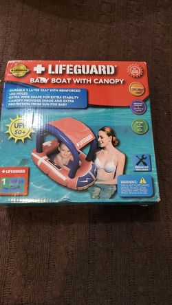 Lifeguard baby boat canopy