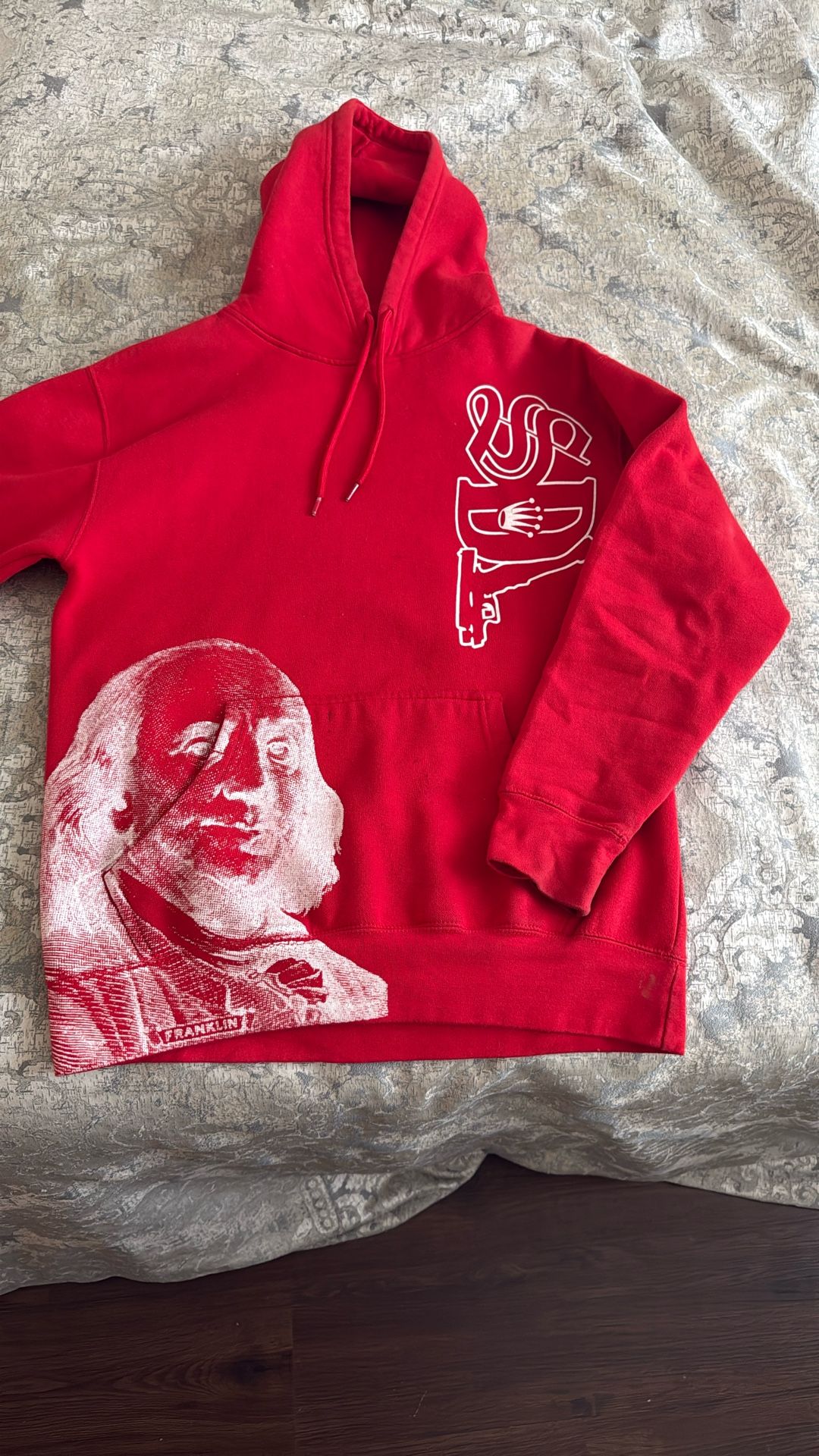 Red SDL hoodie