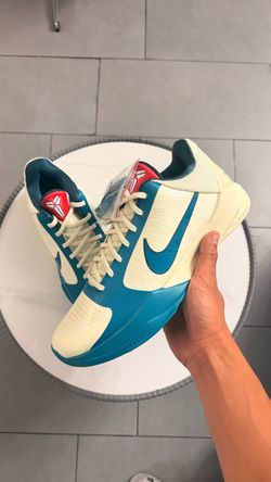 Nike Kobe 5 Protro Caitlin Clark Coconut Milk Spruce PE Size 10.5