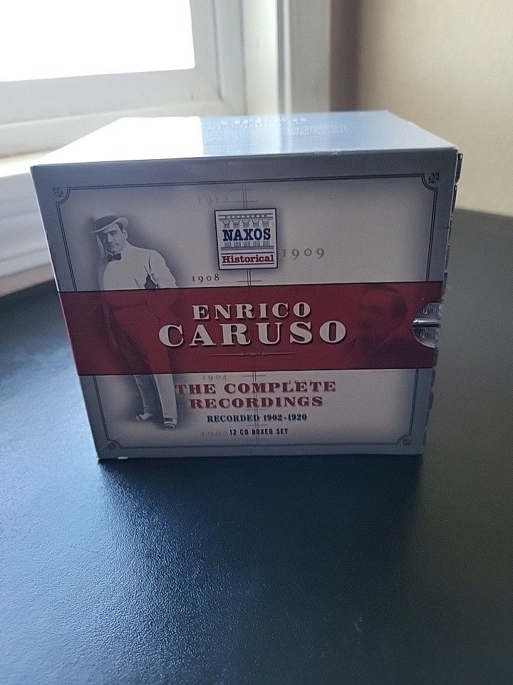 Complete Recordings 12 CD box set by Enrico Caruso (CD, 2004)