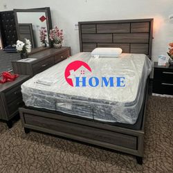 Bed Frame Cama Queen Size Brand New Mattress No Included In The Price